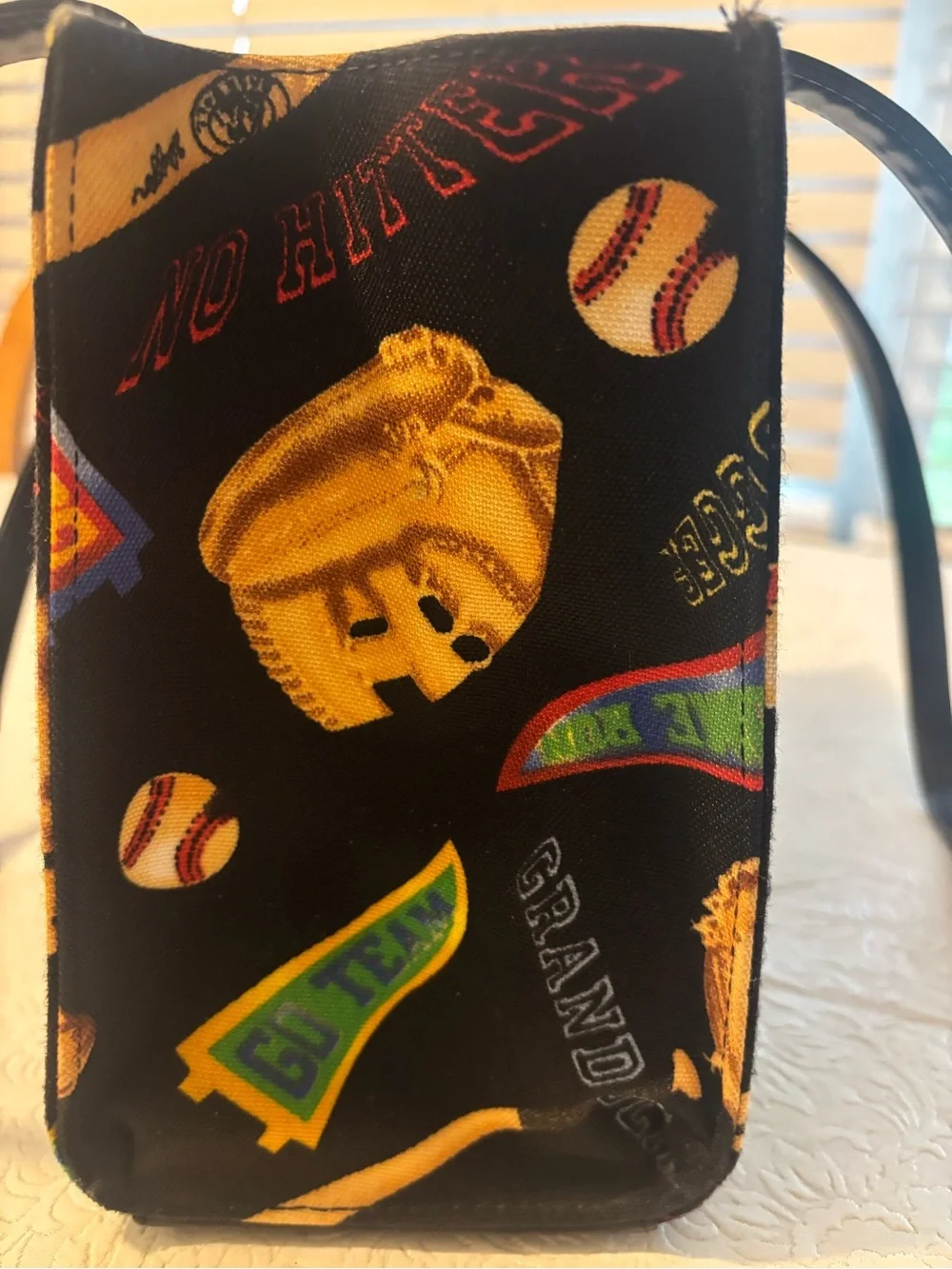 Baseball Theme Shoulder Purse
